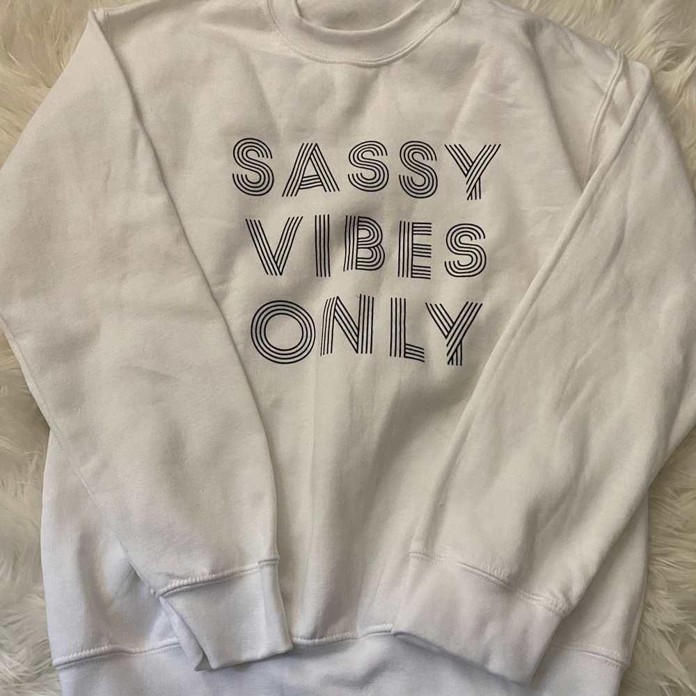 White Sweatshirt